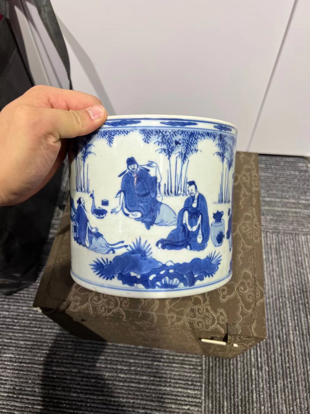 清康熙时期竹林七贤笔海