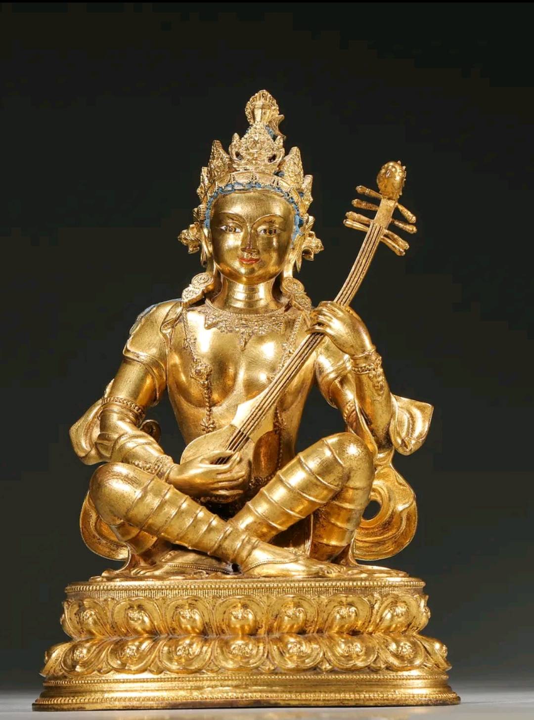 妙音天女佛造像